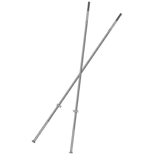 KÜLLŐ WH-RS11-R bal oldali kerékpár küllő, 305mm hosszúságú, ezüst - Kerékpár küllő