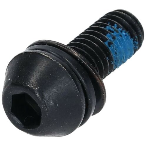 SHIMANO FD-M9020D Bilincscsavar M6 x 16, fekete kék menetrögzítővel, kerékpár első váltóhoz - Építőanyag