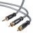 AB-COM HQ audiokábel, 3,5 mm-es jack – 2 RCA, 1,5 m 178837811