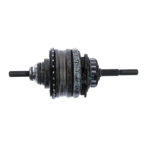 SHIMANO SG-C6061-8D belső szerelvény kerékpárokhoz, 187mm tengelyhosszal, fehér háttéren, kerékpár agy alkatrész - Kontrafékes agy alkatrész