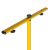Maclean MCE583 sárga acél LED reflektorállvány, 2 lámpához, 62–150 cm 178866801