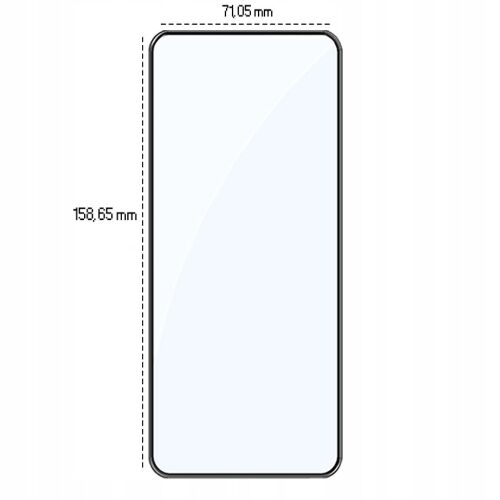2x Edzett üveg XIAOMI REDMI NOTE 11T 5G Teljes képernyős tok