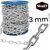 D1 lánc rövid láncszem 3mm 1MB 178887847