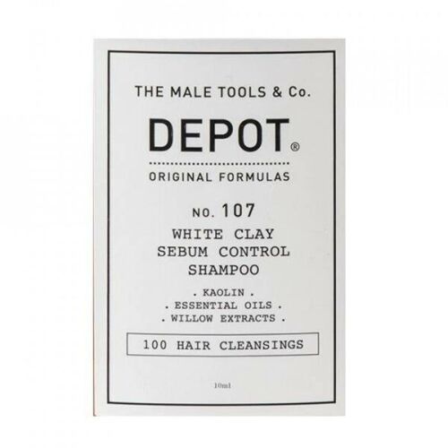 Depot NO.107 WhiteClay SebumControl sampon zsíros hajra 10 ml