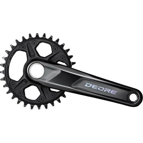 SHIMANO FRONT CHAINWHEEL, FC-M6120-1, DEORE, FOR REAR 12-SPEED, 2-PCS FC, 175MM, (dobozos) 178902525 - Kerékpár hajtómű