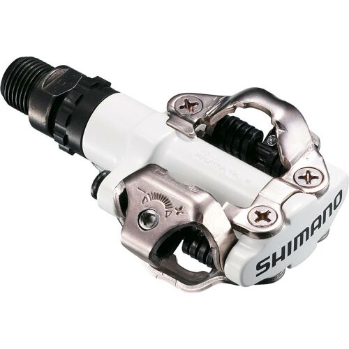 PEDÁL SPD PDM520 FEHÉR STOPLIVAL (dobozos) 178903015 - Kerékpár pedál