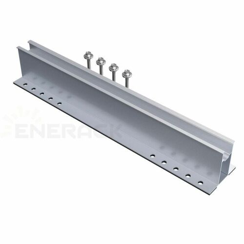 ENERACK Alumínium profilsín trapézlemez tetőhöz 60mm magas, 400mm TRB-D13 178908476 - Napelem tartozék