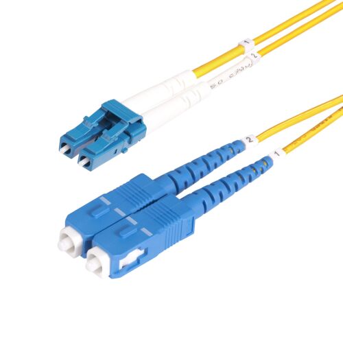 5M LC TO SC OS2 FIBER CABLE OS2/UPC/DUPLEX/LSZH 178909165 - Optikai kábel