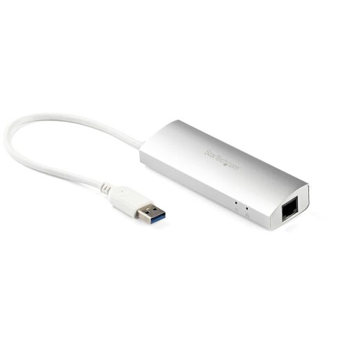 3PT PORTABLE USB 3.0 HUB + GBE IN 178909168 - USB elosztó