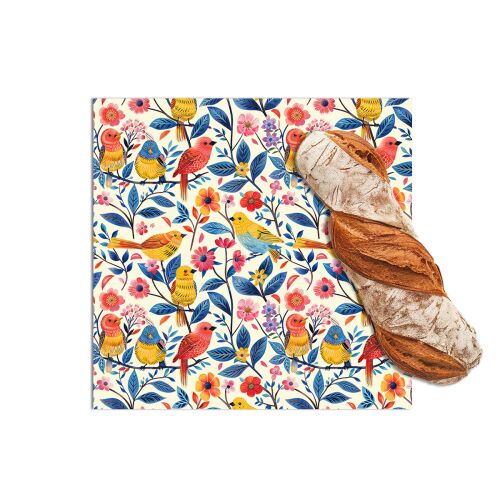 Méhviasz fólia "Madarak" H 36x36 cm 1 db. 178931278 - Háztartási zacskó és tasak
