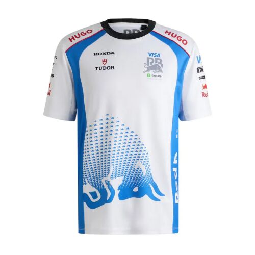 Visa RB Men's Replika Póló Hadjar Fehér L 178963225 