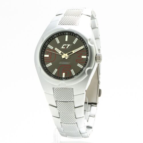 Zegarek CHRONOTECH CC7039M-08M. Kwarcowy, Kolor szary. Unisex. 178981780 - Férfi óra