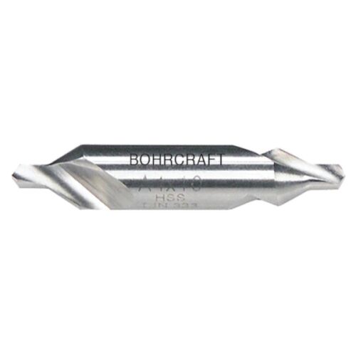 Bohcraft 1.6mm HSS központfúró DIN 333 A, központosító fúró acélhoz, öntöttvashoz, színesfémekhez és műanyagokhoz - Szerszám tartozék