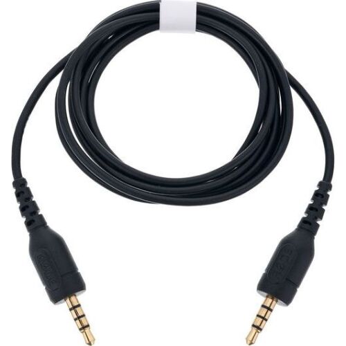 RODE SC9 3.5mm TRRS összekötő kábel, 1.5m fekete audio kábel mikrofonokhoz és okostelefonokhoz - Számítógép és kiegészítő