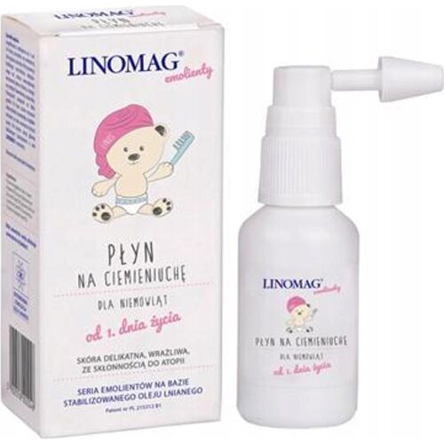 Linomag PŁYN NA CIEMIENIUCHĘ DLA NIEMOWLĄT 30G K091