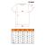Mérettáblázat MunkaMunkavédelmi outdoor pólóhoz, S, M, L, XL, XXL, XXXL méretekkel