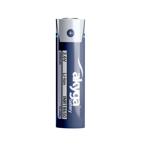 Li-ion akkumulátor INR18650 Akyga AKY2173 3.6V / 2900mAh