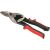 Nożyce do blachy 250 prawe czerwone 179030303