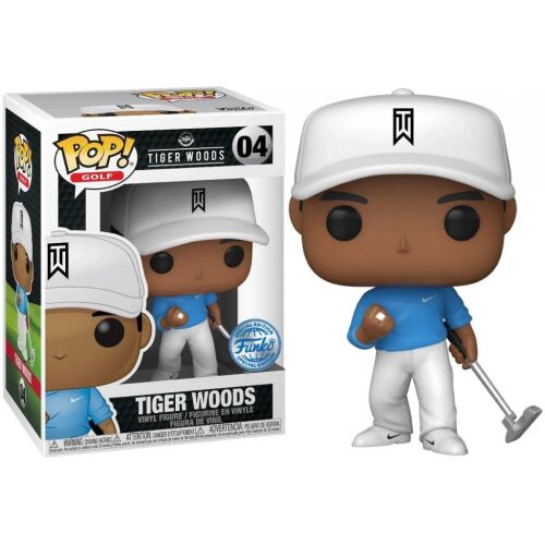 Funko POP! Golf: Tiger Woods (Blue Shirt) figura #4