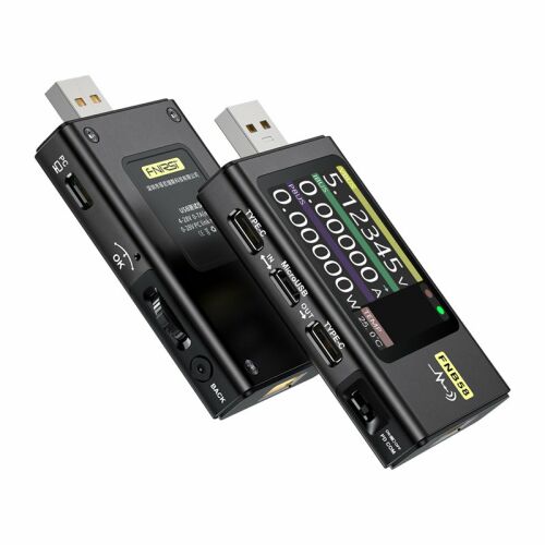 FNIRSI FNB58 USB port tesztelő, fekete 179035510 - Barkács és DIY