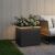 vidaXL Led-es kerti virágláda Fekete 50 x 60 x 48 cm Acél 179055756