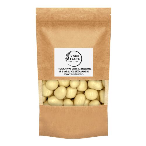 Fagyasztva szárított eper fehér csokoládéban 250g 179092978 - Csokoládé