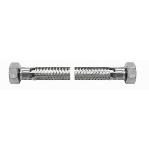 Viper Plus 3/8"-os rozsdamentes acél fonott tömlő WW menettel - L 40