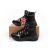 Lee Cooper LCJ-24-03-3048L női fekete téli bakancs kartondobozon, életmód beállításban