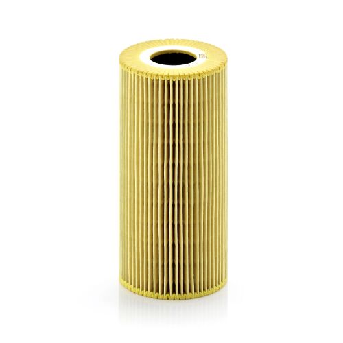 MANN-FILTER HU 951 x olajszűrő Mercedes-Benz és Daewoo dízelmotorokhoz, autó karbantartási alkatrész, sárga redőzött szűrőbetét - Olajszűrő