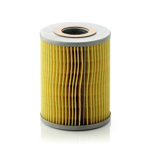 MANN-FILTER H 1038 x olajszűrő betét Aston Martin és Land Rover autókhoz, ferde nézet fehér háttéren - Olajszűrő