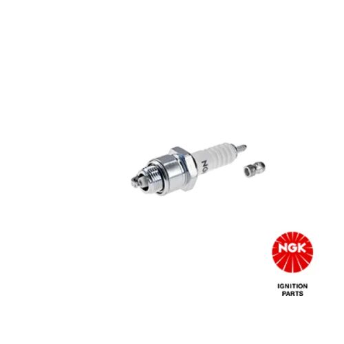 NGK 3111 gyújtógyertya, 14 mm menet, 9,5 mm hossz, 1-tömeg elektróda, adapterrel, jármű gyújtásrendszerhez - Gyújtógyertya