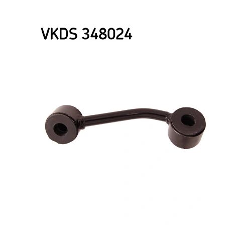 SKF VKDS 348024 függőkar / lengőkar, stabilizátor rúd Mercedes-Benz Sprinterhez, fekete összekötő rúd fehér háttéren - Lengőkar