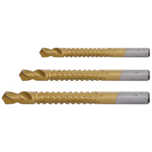 Graphite milling drill set 3 pieces