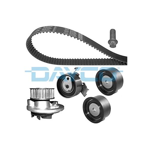 DAYCO KTBWP4960 vízpumpa és fogasszíj szett Opel Antara és Omega B modellekhez, vezérműszíjjal, vízpumpával és feszítőkkel - Vezérműszíj és vezérműlánc