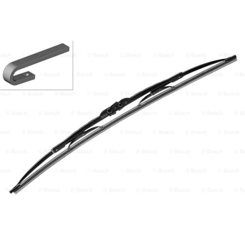 Bosch 3 397 004 586 ablaktörlő lapát, 600mm, Citroen, Kia, Lancia, Mazda, Mercedes-Benz, Mitsubishi, Nissan autókhoz - ‪Ablaktörlő lapát