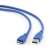 Kabel Gembird Cablexpert USB 3.0 do micro-USB Typ B, 50 cm, niebieski