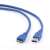 Gembird Cablexpert USB 3.0 auf micro-USB Typ B Kabel, 50 cm, blau