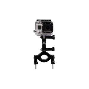 Hama suport GoPro pentru ghidon, roll bar și alte tuburi, cu diametrul de 2,5-6,2 cm, cu cameră GoPro atașată - Accesorii pentru camere de acțiune