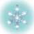 LED snowflake window decoration, 30cm, white light, HOME KID 701