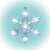 LED snowflake window decoration, 30cm, white light, HOME KID 701