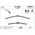 VALEO 577900 SILENCIO VF900 lapos ablaktörlő lapátok autókhoz, 700mm és 600mm, beszerelési útmutatóval és autókompatibilitással