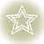 LED star window decoration, warm white, battery powered