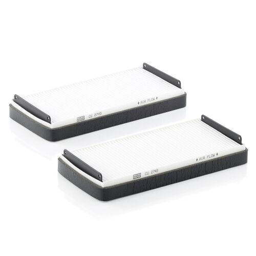 MANN-FILTER CU 2745-2 utastéri levegőszűrő készlet járművekhez - Autó levegőszűrő
