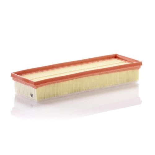 MANN-FILTER C34120 autó levegőszűrő BMW 5-ös szériához és X3 X4 X5-höz, téglalap alakú redős szűrő - Autó levegőszűrő