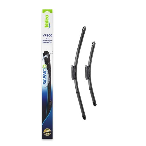 VALEO 577800 Silencio VF800 ablaktörlő lapát készlet Renault Twingo és Smart modellekhez, csomagolással és két lapáttal - Valeo