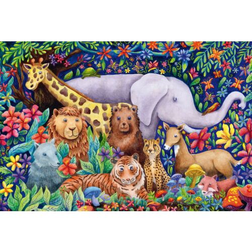 Colourful wildlife 60 db (55749) Gyerek kirakó - Schmidt Spiele 179292784 