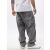 Férfi baggy farmernadrág szürke/fehér Lucky Dice LD Clothing M 179337739