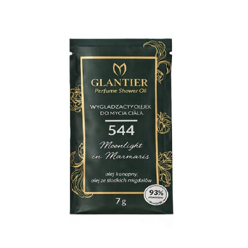 Glantier Parfüm Tusfürdő Olaj 544 Moonlight in Marmaris 7g tasak, fehér háttéren - Illatolaj