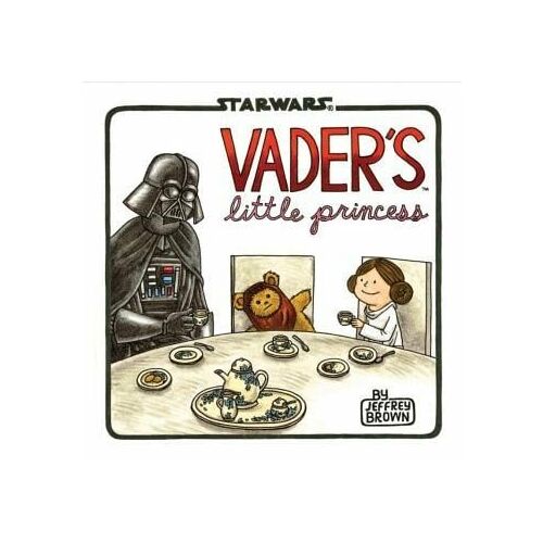 Vader's Little Princess Star Wars gyermekkönyv borító illusztráció - Könyv