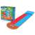 Bestway H2OGO Tsunami Splash Ramp Doppelleinen-Wasserrutsche Verpackung, zeigt Kinder, die Spaß auf der Rutsche haben